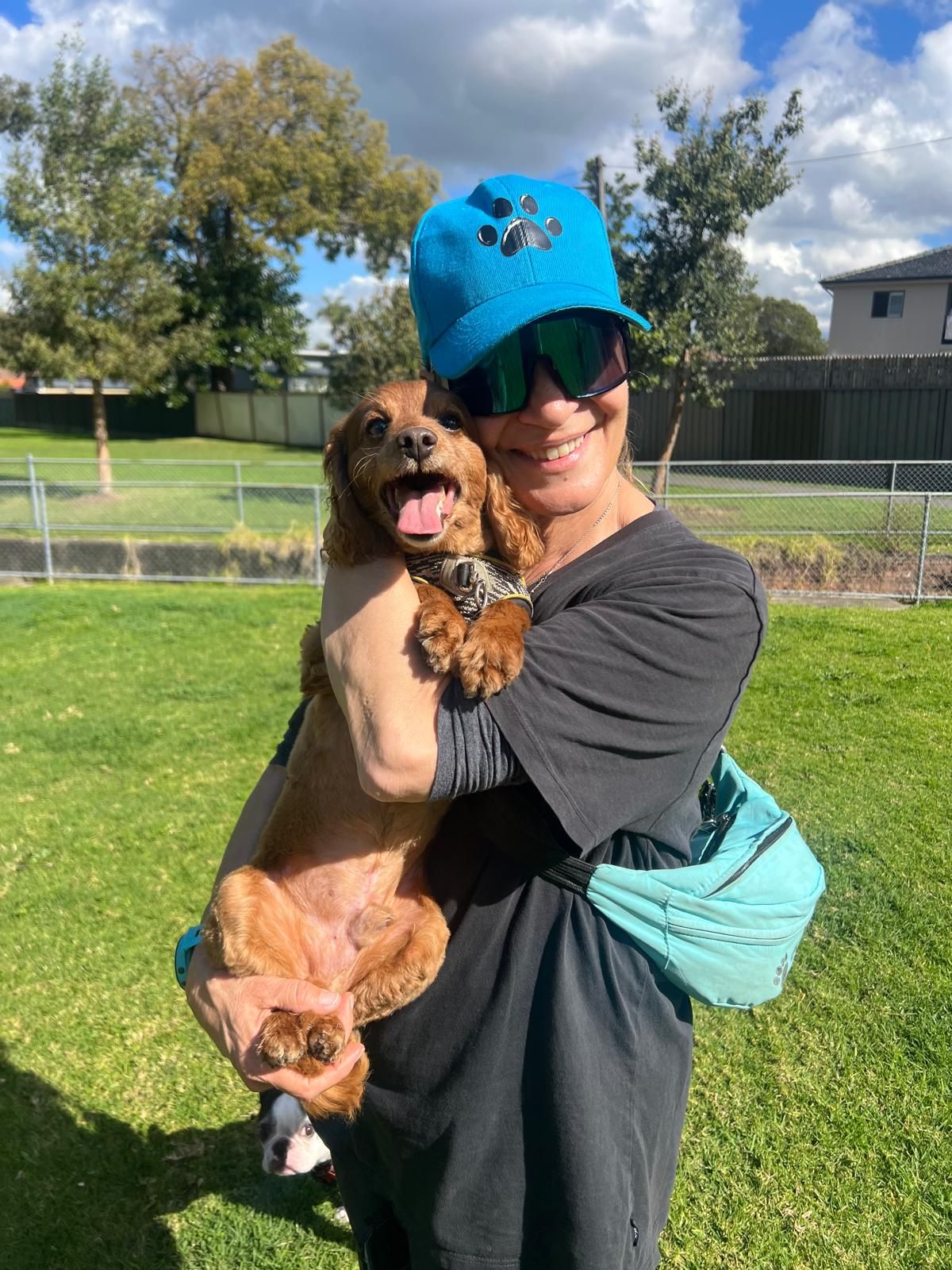 A Pawsercise client out on a walk